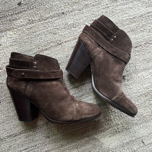Rag & Bone Brown Suede Bootie